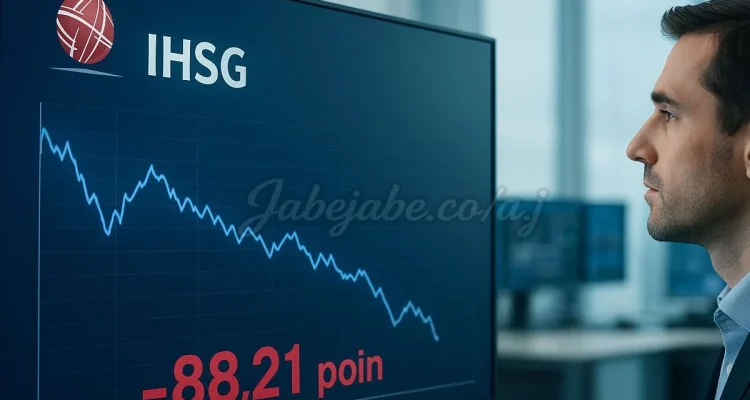 IHSG Melemah, Investor Asing Jual Besar-Besaran, Apa yang Terjadi pada BMRI?