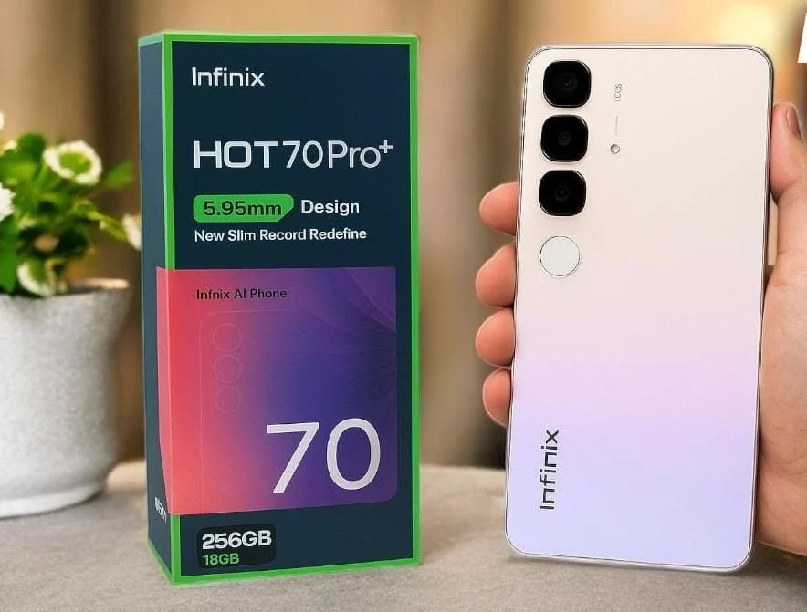 Infinix HOT 70: Smartphone Terjangkau dengan Baterai 6000 mAh dan Desain Stylish