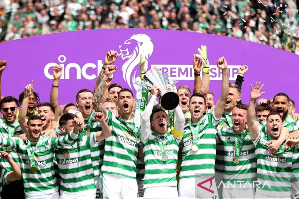 Klasemen Liga: Celtic Raih Gelar Juara Liga Skotlandia ke-56