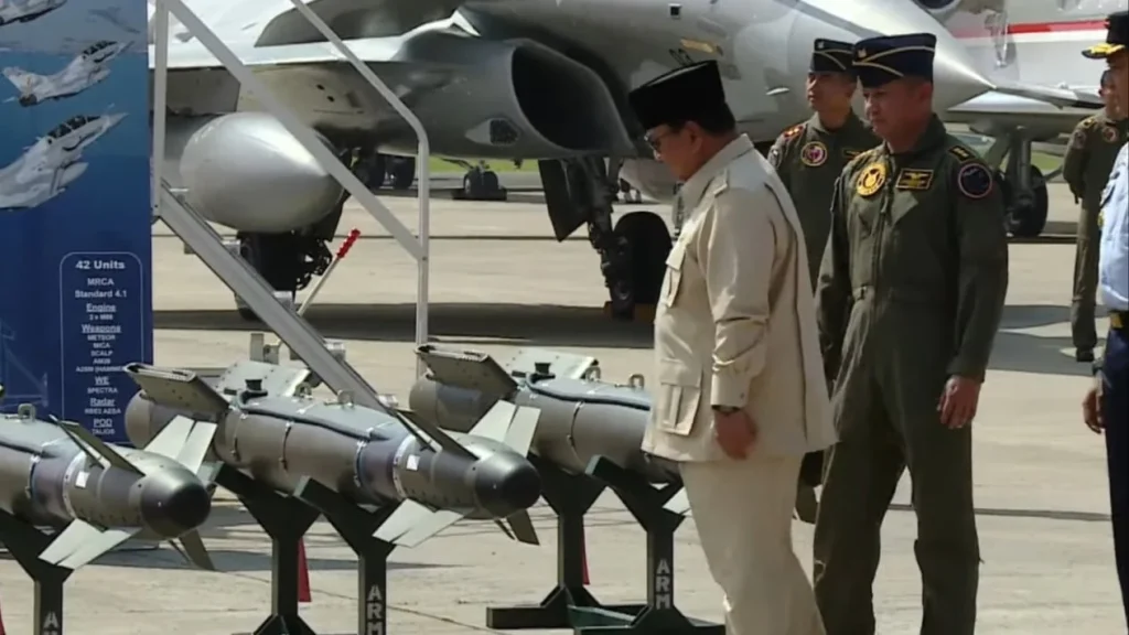 Presiden Prabowo Serahkan 6 Pesawat Tempur Rafale, Rudal Meteor ke TNI untuk Perkuat Pertahanan Udara