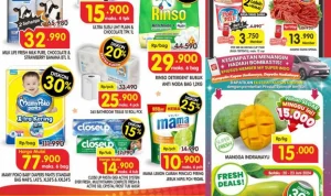 Promo Superindo 30-3 Juni 2026: Beras Harga Hemat Mulai Rp 30.000-an