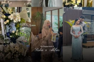 Sah! 6 Fakta Menarik Pernikahan Indian Akbar dan Siska ‘Minbite’ yang Memukau