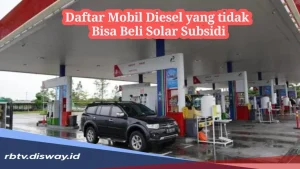 Solar subsidi Tak Bisa Dipakai: Ini Biaya Penuh Tank Mobil Diesel Modern!