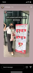 Trisha Eungelica Dokter Resmi Jadi, Upacara Sederhana Hanya Dihadiri Nenek dan Adik, Ferdy Sambo Muncul di Gereja