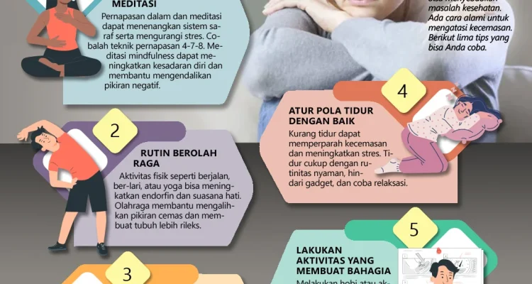 5 Cara Merangkul Mungkin untuk Menghadapi Kecemasan dalam Hidup