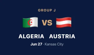 Algeria vs Austria: Duel Menarik di Piala Dunia 2026