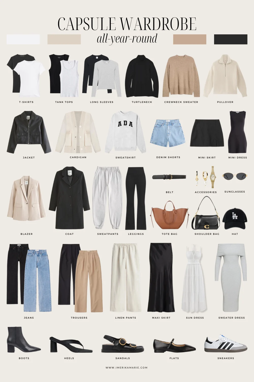 Capsule Wardrobe Solusi Outfit Minimalis yang Tetap Fashionable: Gaya Hidup yang Lebih Efisien