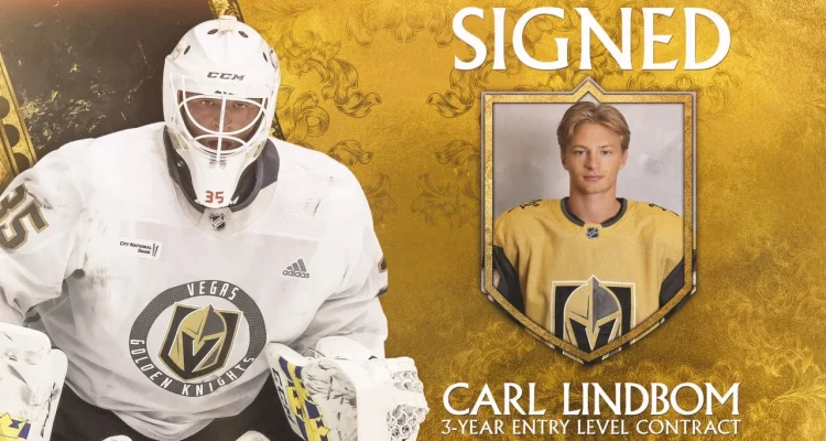 Carl Lindbom Får Nytt Treårskontrakt med Vegas Golden Knights