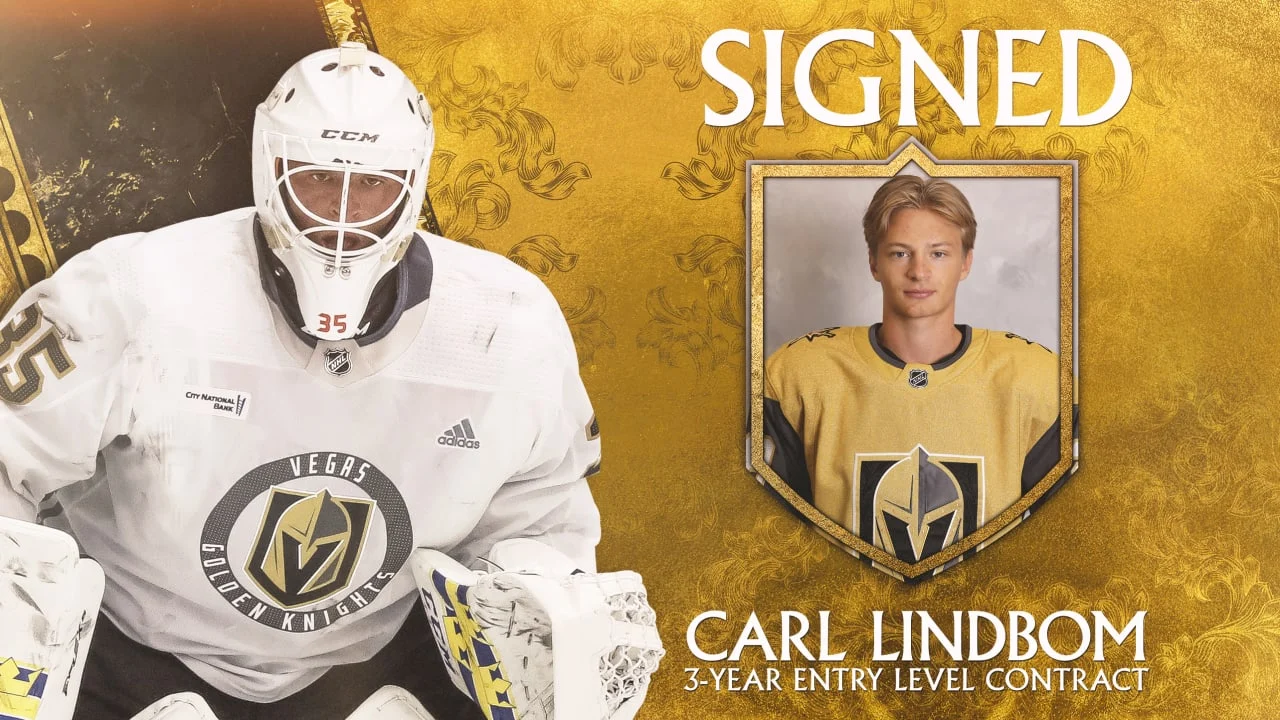 Carl Lindbom Får Nytt Treårskontrakt med Vegas Golden Knights