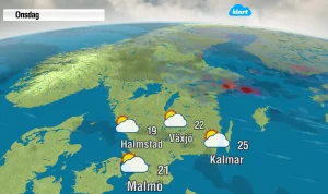 Europa kokar i extremhetta: Rekordvarm värmebölja drar in över Sverige
