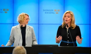 Från ättikschock till politiska utspel: Elisabeth Thand Ringqvist i händelsernas centrum
