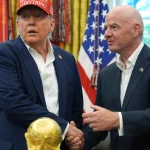 Gianni Infantino försvarar VM-förändringar och bekräftar finalsamarbete med Trump