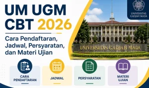 Hasil Seleksi Jalur Mandiri UM CBT UGM 2026 Diumumkan, 4.480 Calon Mahasiswa Lolos!