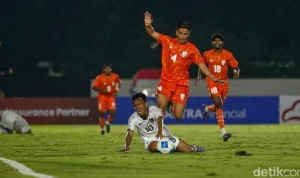 India Gagal Menang, Berakhir Imbang 1-1 Melawan Tajikistan di Pertandingan Persahabatan