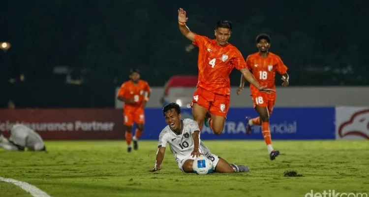 India Gagal Menang, Berakhir Imbang 1-1 Melawan Tajikistan di Pertandingan Persahabatan