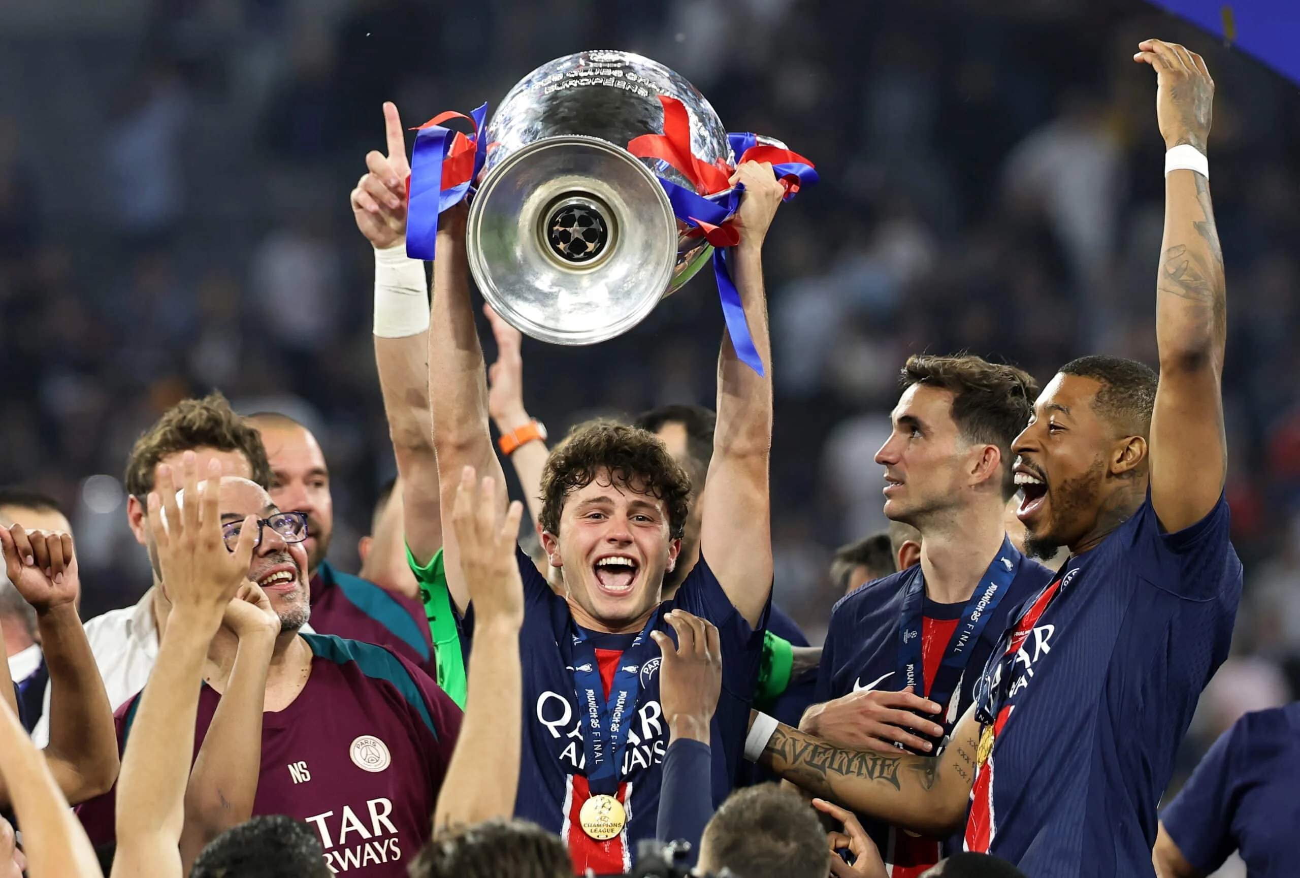 João Neves Raih Gelar Champions League Kedua Berturut-turut, Arsenal Kandas di Final