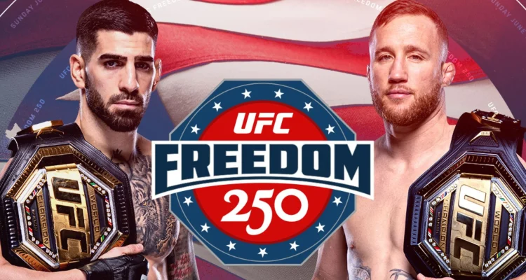 Justin Gaethje Menjadi Juara Baru UFC Setelah Mengalahkan Ilia Topuria di UFC Freedom 250