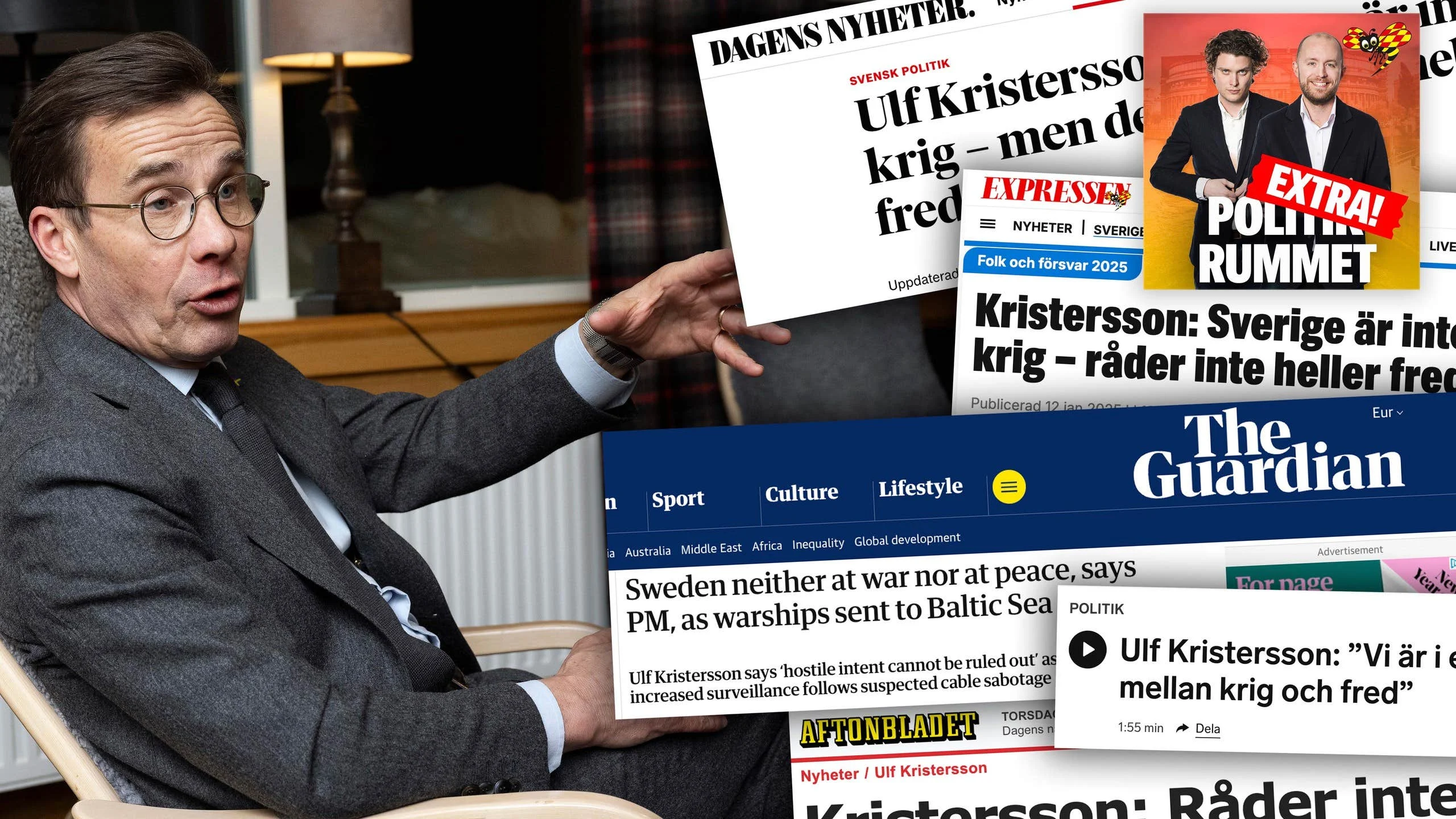 Kristerssons offensiv i Almedalen: Nya skattelöften och varningar för politiska experiment