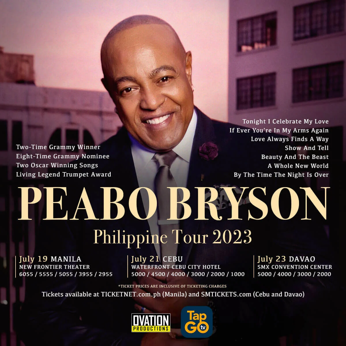Legenda Musik Amerika Peabo Bryson Meninggal Dunia pada Usia 75 Tahun