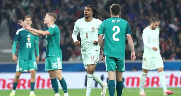 Michael Olise Cetak Hattrick, Prancis Mengalahkan Irlandia Utara 3-1
