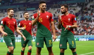 Portugals Herrlandslag i Fotboll Fyller VM med Historiska Mål