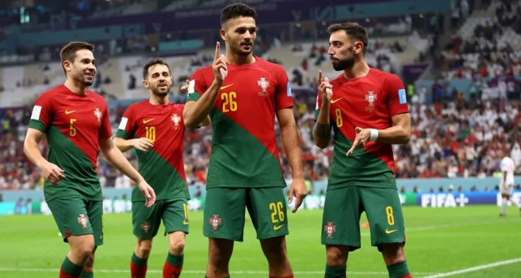 Portugals Herrlandslag i Fotboll Fyller VM med Historiska Mål