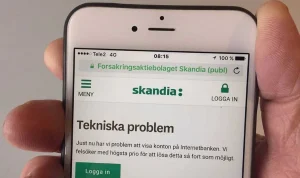 Skandiabanken drabbad av tekniska problem - vem kan vara ansvarig?