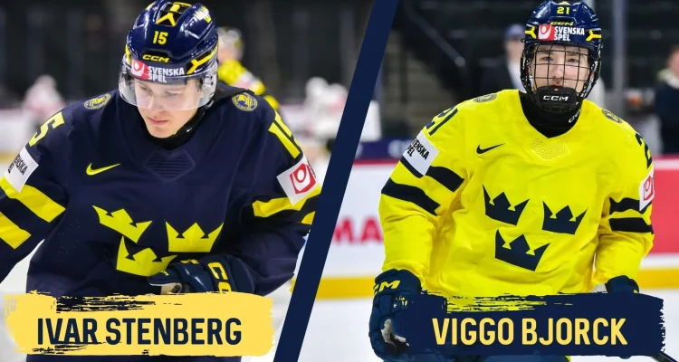 Svensk dundersuccé i NHL-draften 2026: Stenberg och Björck historiska i Buffalo
