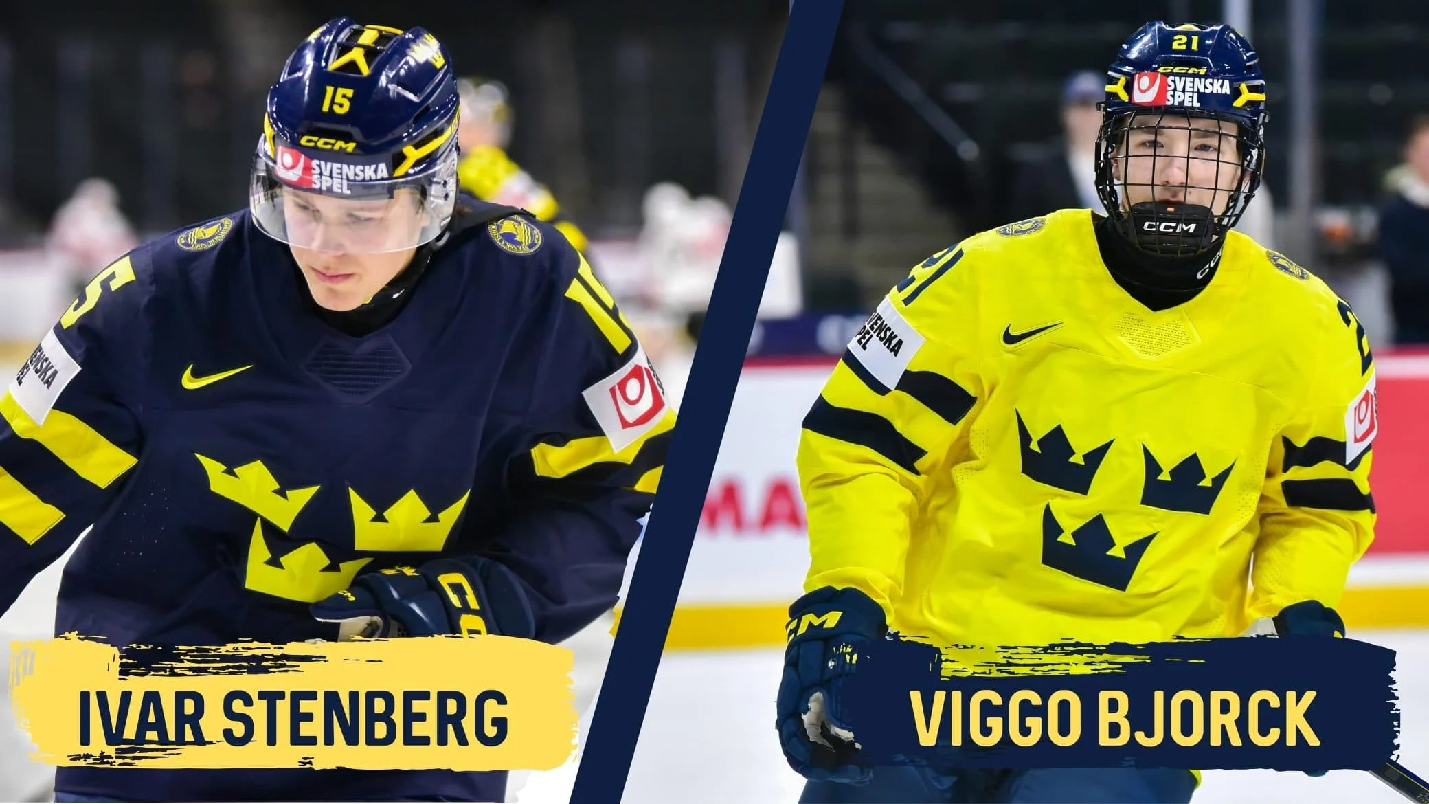 Svensk dundersuccé i NHL-draften 2026: Stenberg och Björck historiska i Buffalo