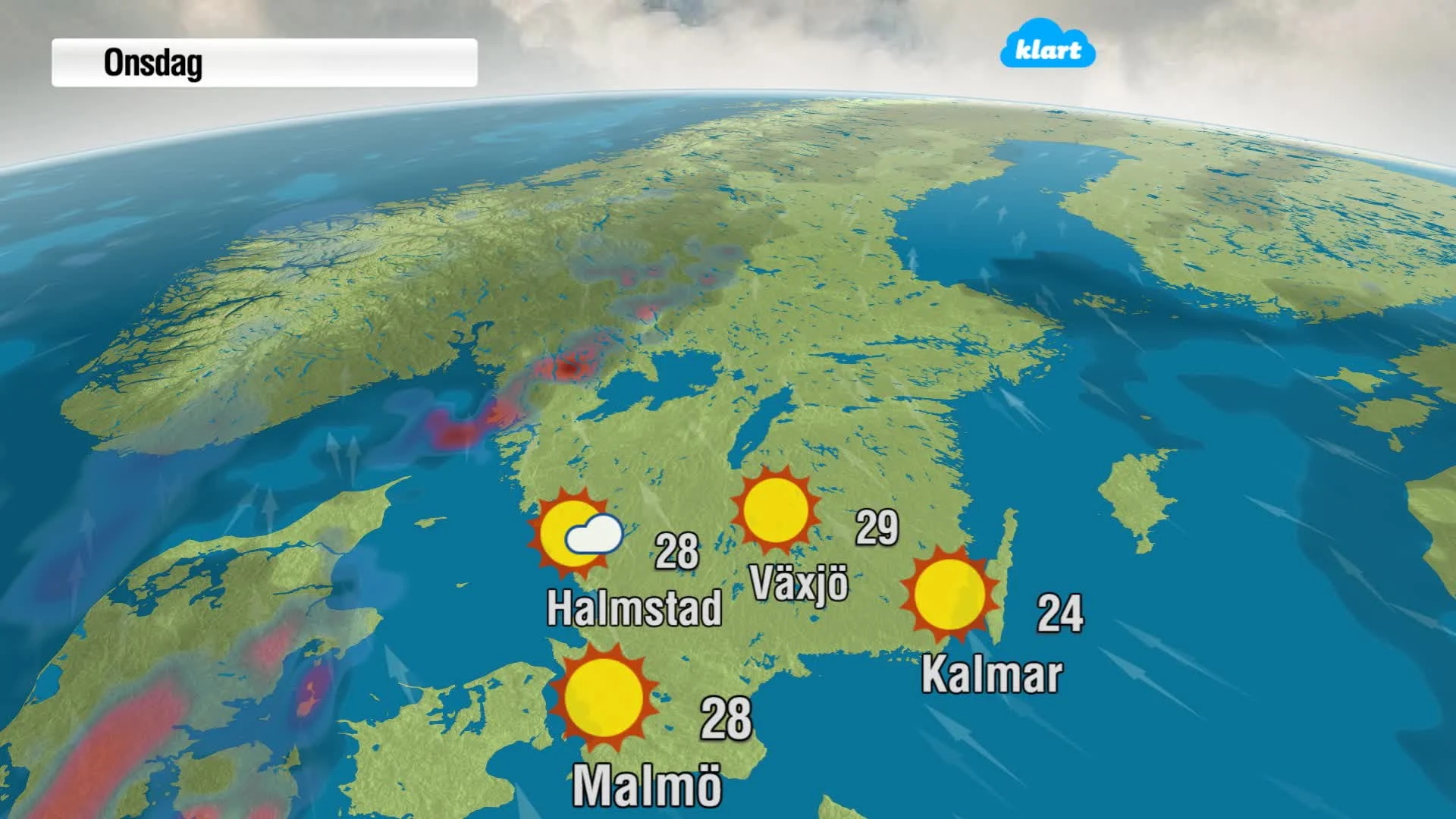 Sverige upplever varmaste temperaturen i historien - rekord i Skåne