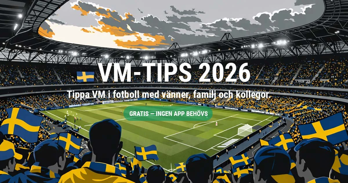 VM Spelschema: Sverige Klart för Sextondel - Följ Matcherna och Tidsplanen