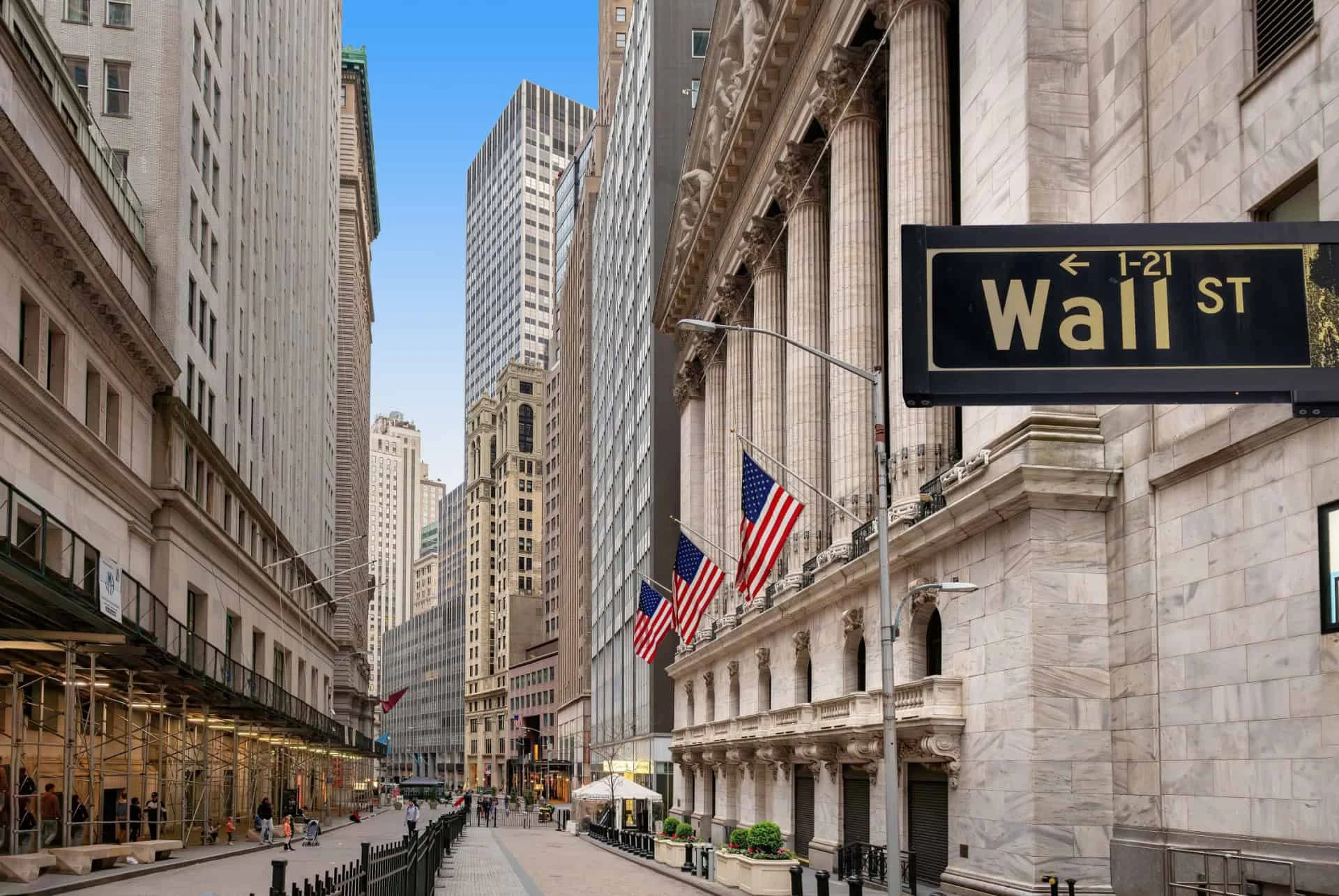 Från miljardras på Wall Street till bröllopsyra i New York: En värld i snabb förändring