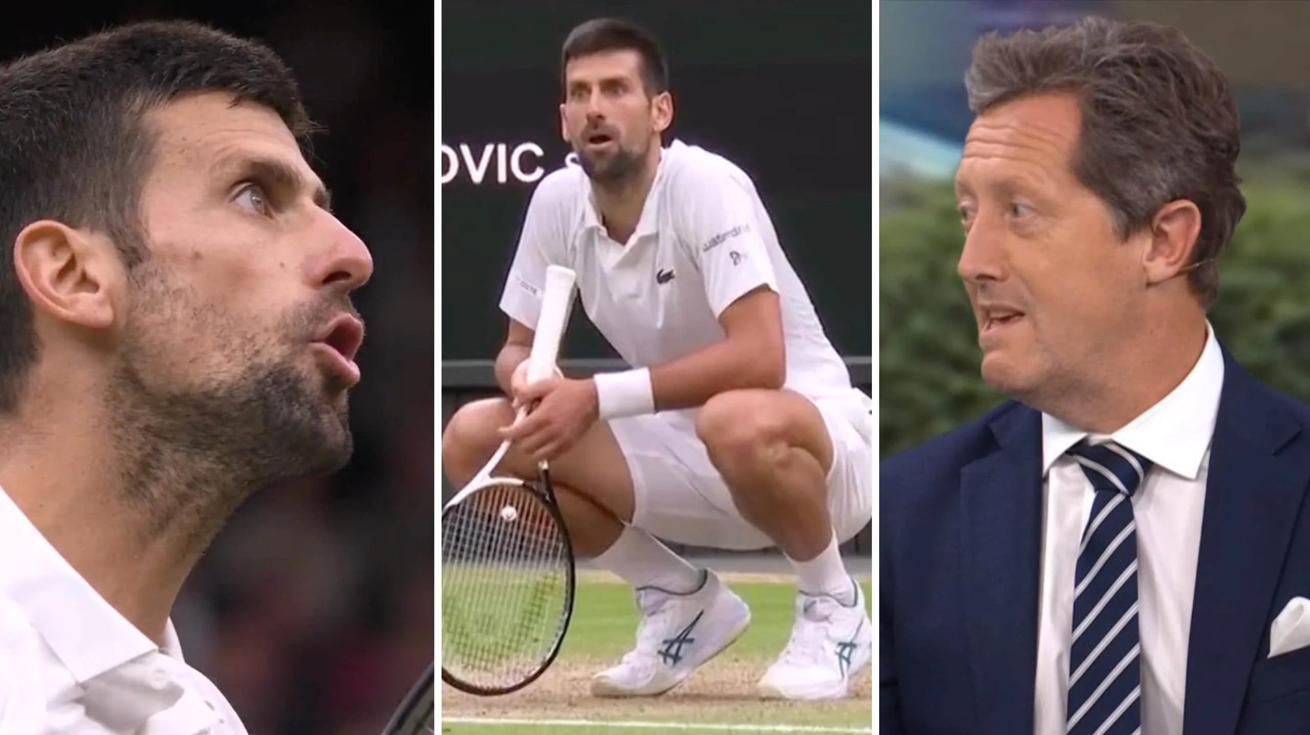 Historiskt drama i Wimbledon: Djokovic vidare efter fem timmar lång rysare
