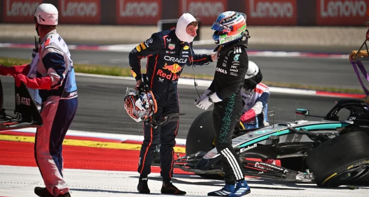 MAX VERSTAPPEN BÅDA Frustrerad och Besviken - Dramatisk Avslutning på Storbritanniens GP