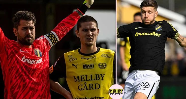 MJÄLLBY AIK: Talangerna avgjorde mot Mjällby, medan Stroud väntar på överenskommelse med Hull