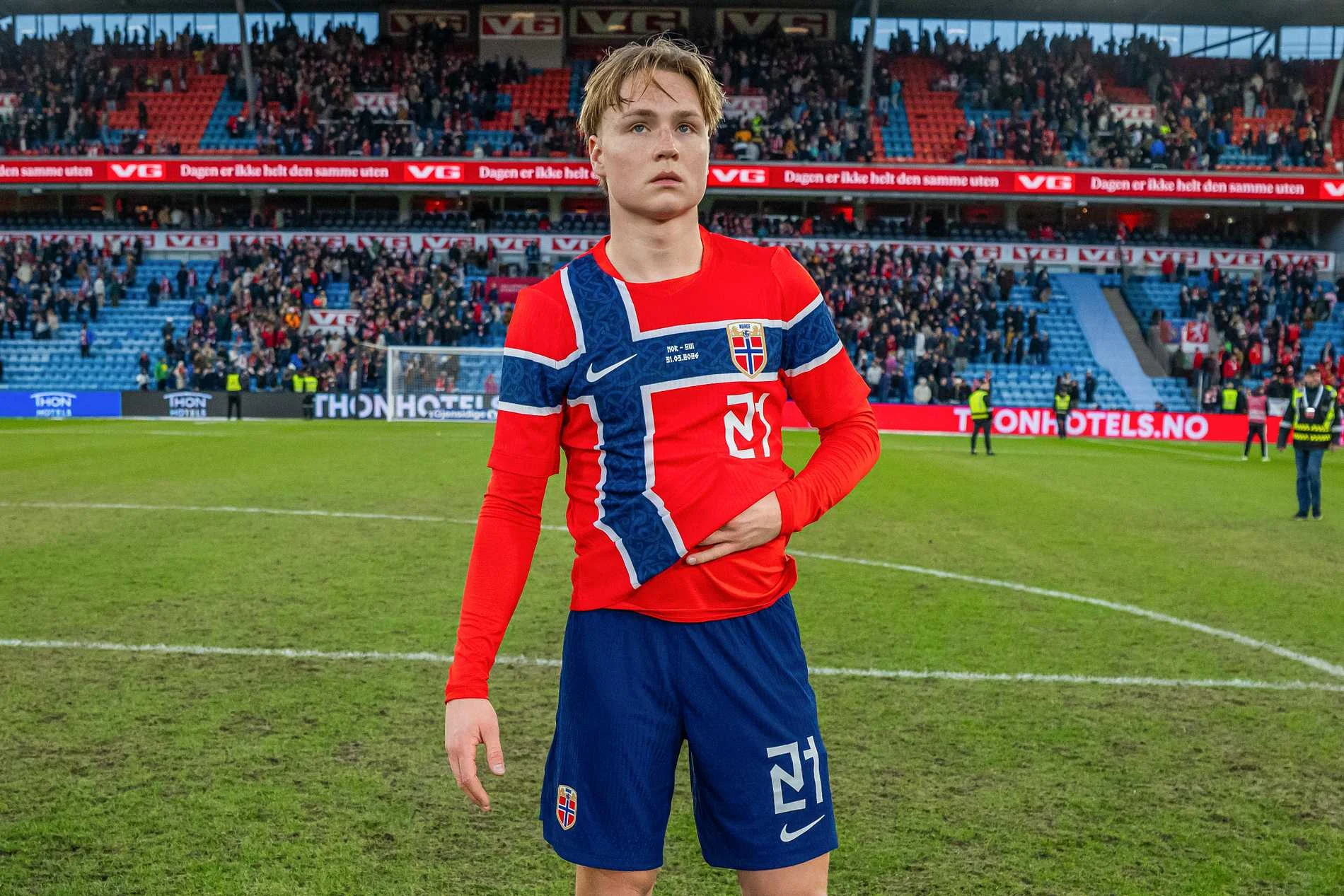 PSG-stjärnan Andreas Schjelderup tar Norge till VM-kvartsfinal