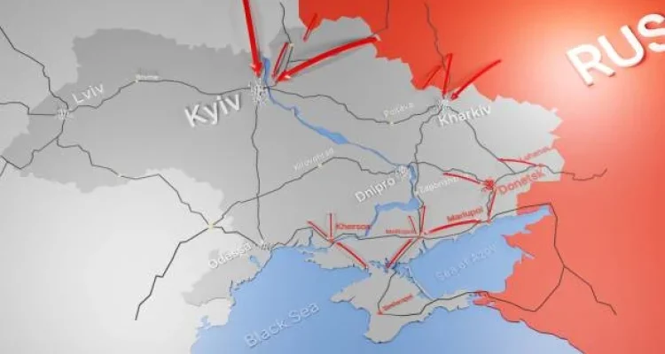 Rysslands Invasion av Ukraina: Johan Huovinen Rapporterar från Frontlinjen