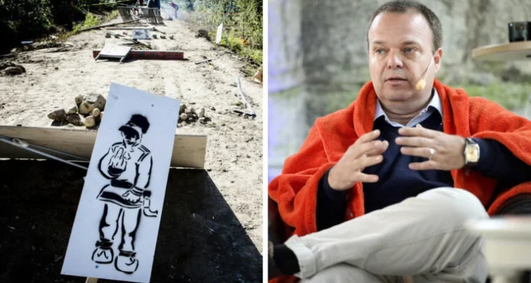 Sven Otto Littorin attackerad av mops - "Skärrad"!