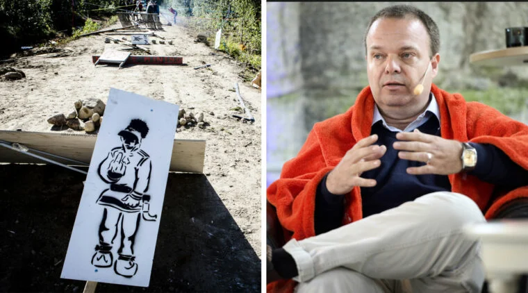 Sven Otto Littorin attackerad av mops - "Skärrad"!