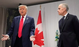 Tullkriget trappas upp: Kanada bojkottar broinvigning efter Trumps nya chockbesked