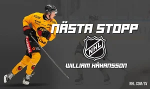 William Håkansson Skriver Sitt Första NHL-Kontrakt!