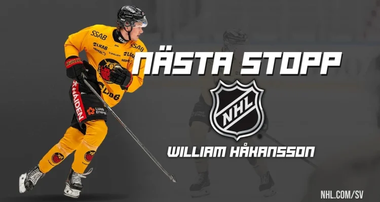 William Håkansson Skriver Sitt Första NHL-Kontrakt!