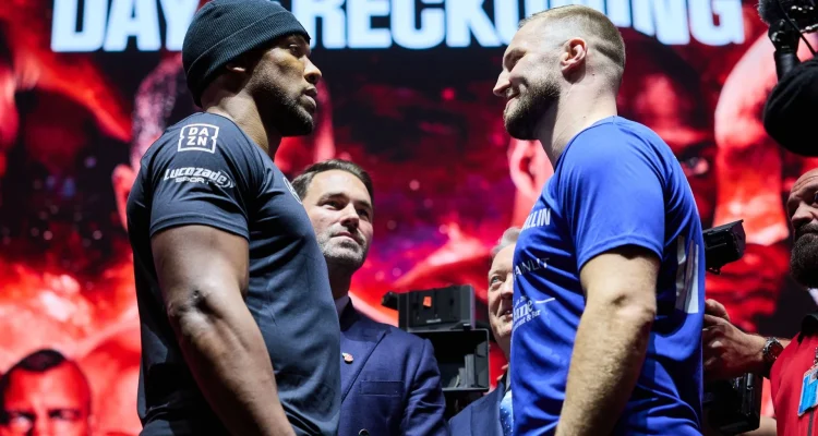 Dazn Presenterar Spektakulära Boxningsmatcher: Joshua och Wallin i Fokus
