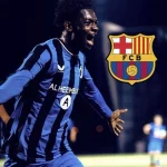 FC Barcelona Värvar Belgisk Tjejliggt Jesse Bisiwu för 93 Miljoner Kronor och Har Ögonen på Junior Kroupi