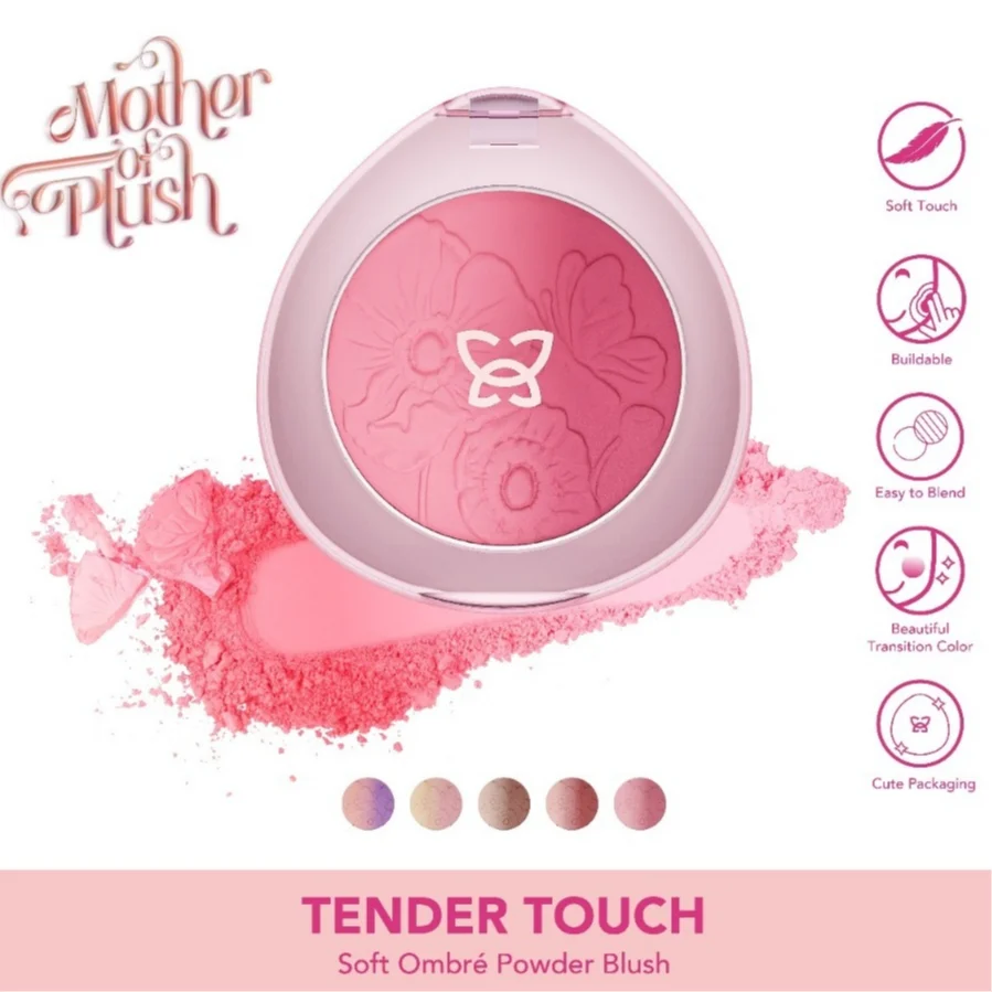 Mother of Pearl lanserar Tender Touch Soft Ombré Powder Blush: En ny era för naturlig lyster och färg